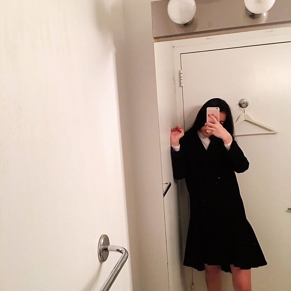 Modern Stylish Coat Dress Double Breast size Small